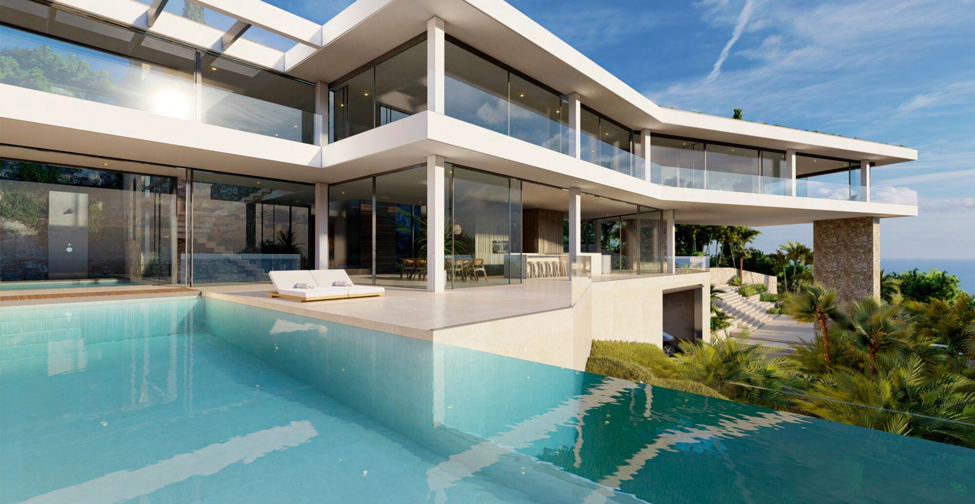 Villa Lumina Altura — Panoramablick über Palma